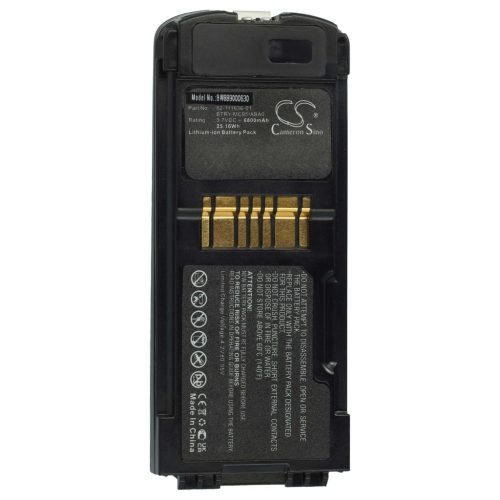 VHBW Symbol 82-111636-01, BTRY-MC95IABA0 - 6800 mAh 3,7 V Li-Ion Vonalkód-leolvasó POS elem