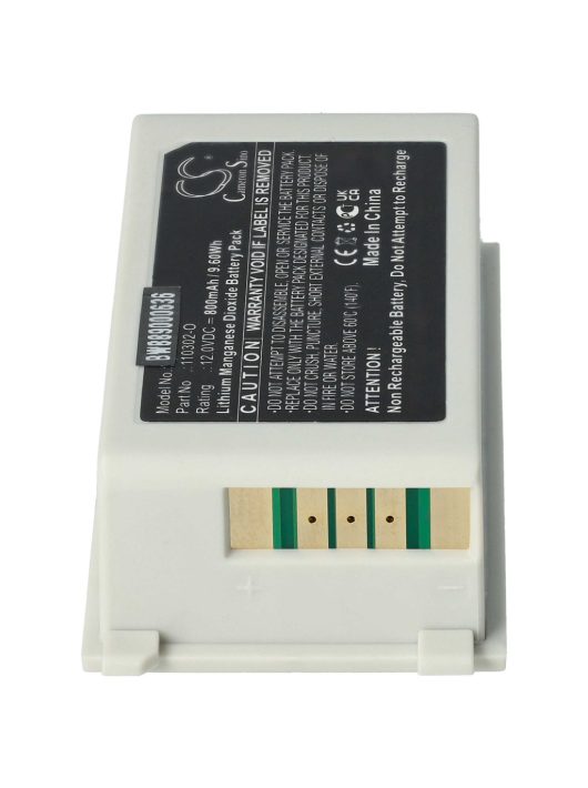 Schiller 110302-O Akkumulátor - 800 mAh 12 V Li-MnO2