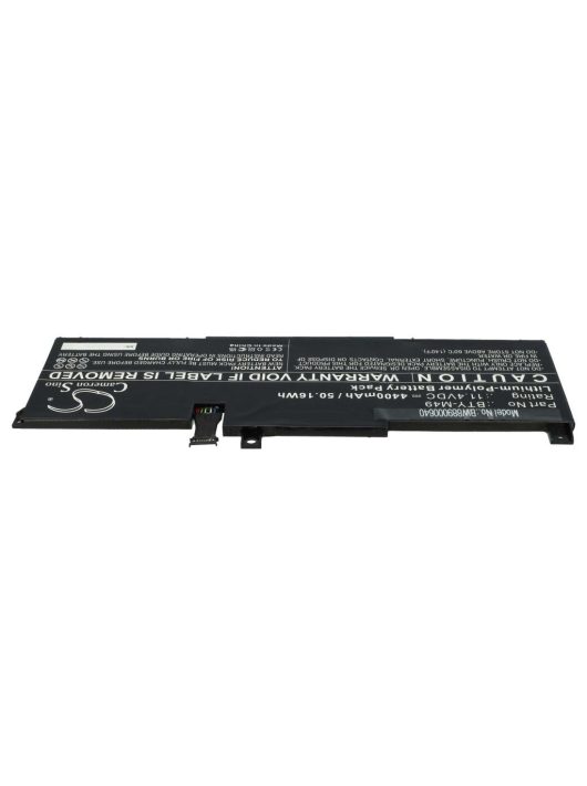 Notebook akkumulátor  MSI BTY-M49-hez - 4400 mAh 11,4 V Li-polimer