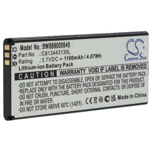 Mobiltelefon akkumulátor a BLU C813443130L-hez - 1100 mAh 3,7 V Li-Ion - Okostelefon akkumulátor