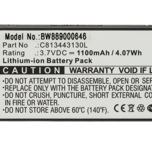 VHBW Mobile Phone Battery for BLU C813443130L - 1100 mAh 3.7 V Li-Ion - Smartphone Battery
