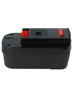   Elektromos kéziszerszámgép akkumulátor Black & Decker HPB18, A1718, A18, 244760-00 - 2000 mAh, 18 V, Li-Ion 