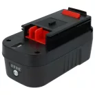 VHBW Akku für Elektrowerkzeuge Black & Decker HPB18, A1718, A18, 244760-00 - 2000 mAh, 18 V, Li-Ion