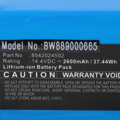 VHBW Battery for Deik 8542024502 - 2600 mAh, 14.4 V, Li-Ion