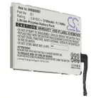 VHBW GlocalMe E1 Mobile Router Battery, GLMU18A02, 3100 mAh, 3.8 V, Li-polymer