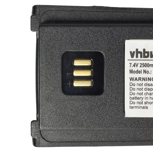 VHBW Radio Akku BL2006Li, BL2008, BL2006, BL2503 - 2500 mAh 7,4 V Li-Ion