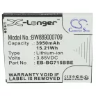 VHBW Mobile Phone Battery Samsung EB-BG715BBE, GH43-04993A - 3950 mAh 3.85 V Li-Ion