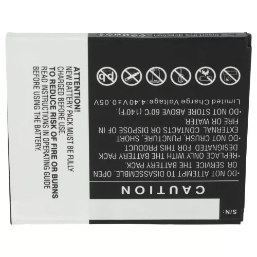 VHBW Mobile Phone Battery Samsung EB-BG715BBE, GH43-04993A - 3950 mAh 3.85 V Li-Ion