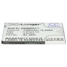 VHBW Mobiltelefon akkumulátor  Nokia BL-29CL, BL-29CI telefonokhoz - 2700 mAh 3,8 V Li-Ion