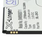 VHBW Mobiltelefon akkumulátor  Nokia BL-29CL, BL-29CI telefonokhoz - 2700 mAh 3,8 V Li-Ion