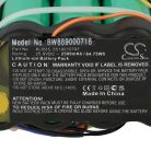 VHBW Battery for DeLonghi XLR25, 5519210741 - 2500 mAh, 25.9 V, Li-Ion