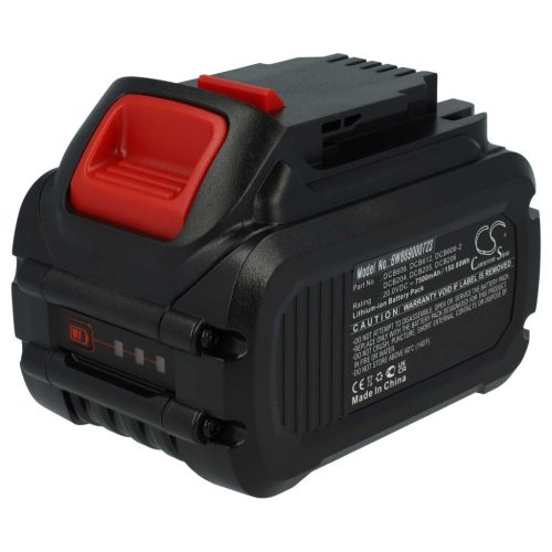 Elektromos kéziszerszámgép akkumulátor DeWalt DCB115, DCB102, DCB105, DCB107, DCB112  – 7500 mAh, 20 V, Li-Ion