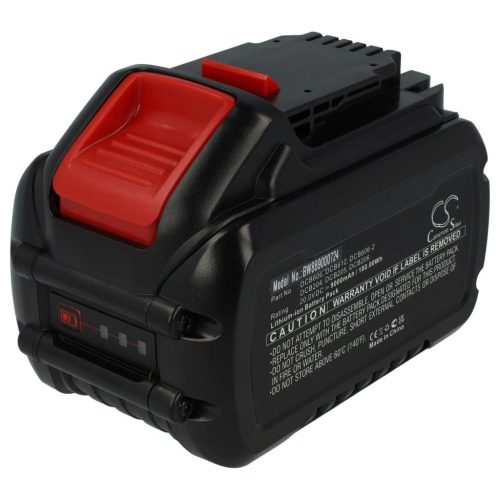 VHBW Electric Power Tool Battery for DeWalt DCB115, DCB102, DCB105, DCB107, DCB112 – 9000 mAh, 20 V, Li-Ion