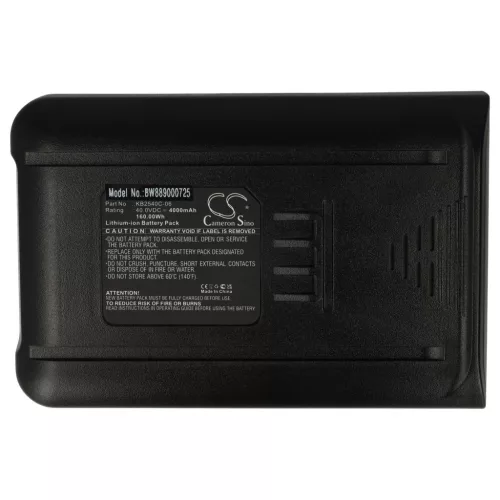 VHBW Kobalt KB240-06, KB245-06, KB2540C-06 Lawn Mower Battery, 4000 mAh, 40 V Li-Ion, Black