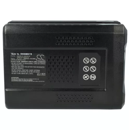 VHBW Elektrowerkzeug Akku Kobalt KB680-06, KB280-06, KB3080-06, KB2580-06 - 2000 mAh, 80 V, Li-Ion