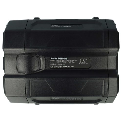 VHBW EGO BA1400T, BA2800, BA2800T, BA4200, BA4200T Fűnyíró Akkumulátor - 4000 mAh 56 V Li-Ion, Fekete