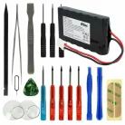 VHBW Ambrogio 015E00600A Lawn Mower Battery - 2500 mAh 25.9 V Li-Ion