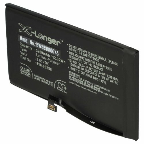 VHBW Mobile Phone Battery for Apple iPhone 13 - 3200 mAh 3.85 V Li-Polymer