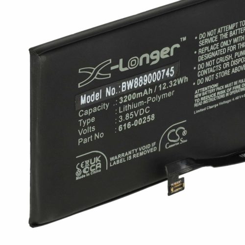 VHBW Mobile Phone Battery for Apple iPhone 13 - 3200 mAh 3.85 V Li-Polymer