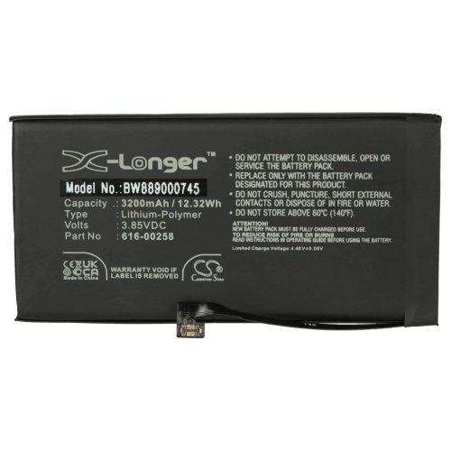 VHBW Mobile Phone Battery for Apple iPhone 13 - 3200 mAh 3.85 V Li-Polymer