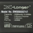 VHBW Mobile Phone Battery for Apple A2660 - 2350 mAh 3.85 V Li-polymer