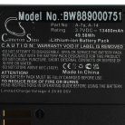 VHBW Security Camera Battery for Arlo 308-50019-01, A-14, A-7a - 13400 mAh 3.7 V Li-Ion