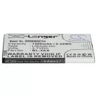 VHBW Mobiltelefon Akku für Nokia BL-4AX, BL-4XL - 1500 mAh 3,7 V Li-Ion