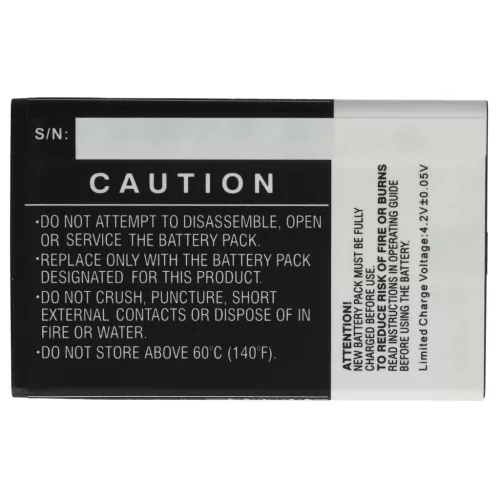 VHBW Mobiltelefon Akku für Nokia BL-4AX, BL-4XL - 1500 mAh 3,7 V Li-Ion