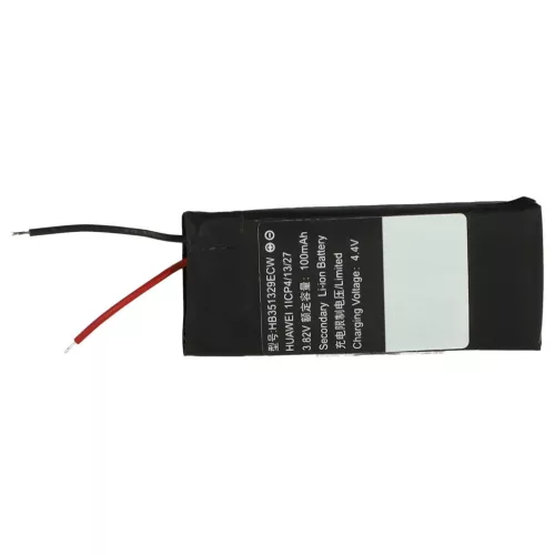 VHBW Huawei HB351329ECW Smartwatch Battery - 100mAh, 3.82V, Li-polymer