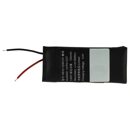 VHBW Huawei HB351329ECW Smartwatch Battery - 100mAh, 3.82V, Li-polymer