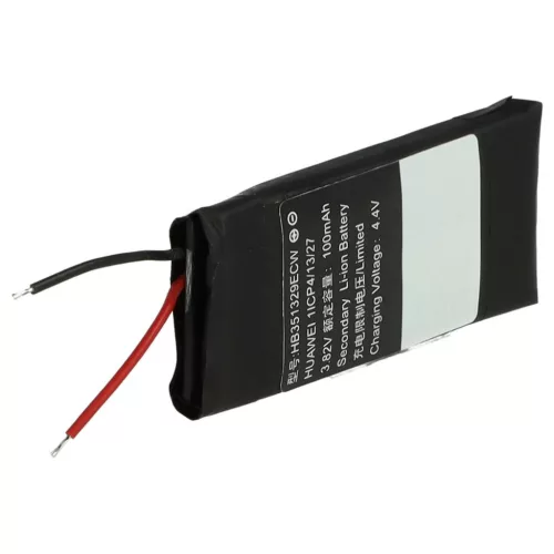 VHBW Huawei HB351329ECW Smartwatch Battery - 100mAh, 3.82V, Li-polymer
