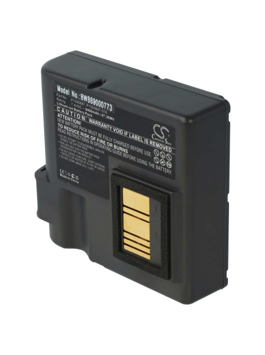 Akkumulátor  Zebra nyomtatóhoz BTRY-MPP-68MA1-01, P1050667-016, P1040687 - 6400 mAh 7,4 V Li-Ion