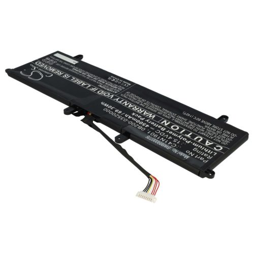 VHBW Notebook Battery Asus 0B200-03520000, 0B200-03520100, C41N1901 - 4500 mAh 15.4 V Li-polymer