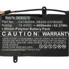 VHBW Notebook akkumulátor  Asus 0B200-03790000, UX482 BAT, C41N2004 - 4050 mAh 15,4 V Li-polymer