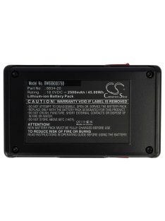   Gardena 8834-20 Fűnyíró Akkumulátor - 2500 mAh 18 V Li-Ion, Fekete/Piros