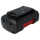 VHBW Bosch Lawn Mower Battery 2 607 336 173, 1600A0022N - 5000 mAh 36 V Li-Ion, Black/Red