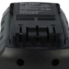 VHBW Bosch Lawn Mower Battery 2 607 336 173, 1600A0022N - 5000 mAh 36 V Li-Ion, Black/Red