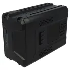 VHBW Greenworks G60B2 Lawn Mower Battery, 60V - 5Ah Li-Ion, 2918307, Black
