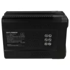 VHBW Greenworks G60B2 Lawn Mower Battery, 60V - 5Ah Li-Ion, 2918307, Black