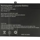 VHBW Notebook akkumulátor  Trekstor 3282122-2S, HW-3687265, P313R, P313 - 4800 mAh 7,6 V Li-polimer