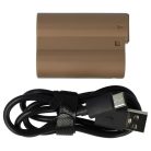 VHBW Nikon EN-EL15, EN-EL15A Akku - 2040 mAh, 7,2 V, Li-Ion mit Informationschip, USB-C-Anschluss