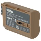 VHBW Nikon EN-EL15, EN-EL15A Akku - 2040 mAh, 7,2 V, Li-Ion mit Informationschip, USB-C-Anschluss