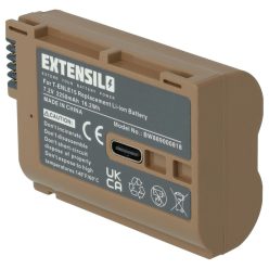   Nikon EN-EL15, EN-EL15b, EN-EL15A elem - 2250 mAh, 7,2 V, Li-Ion információs chippel USB porttal