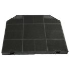 VHBW AEG EFF72 Aktív Szénszűrő - 26,5 x 23,5 x 1,5 cm