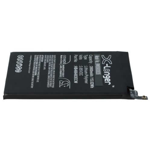 VHBW Mobile Phone Battery for Huawei HB466483ECW - 3900 mAh 3.85 V Li-Polymer - Smartphone Battery