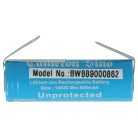 VHBW Reinigungsbürste Akku Philips 1607420908993 - 650 mAh 3,7 V Li-Ion