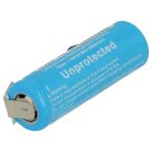 VHBW Reinigungsbürste Akku Philips 1607420908993 - 650 mAh 3,7 V Li-Ion