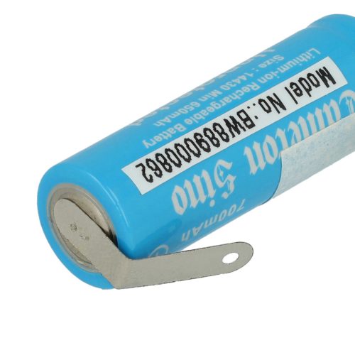 VHBW Reinigungsbürste Akku Philips 1607420908993 - 650 mAh 3,7 V Li-Ion