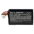 VHBW GPS Akku Garmin Zumo 590, 595 ersetzt 361-00077-00 - 1800 mAh 3,7 V Li-Ion