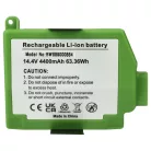 VHBW Akku iRobot 4650994 - 4400 mAh, 14,4 V, Li-Ion
